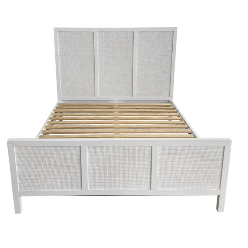 Santorini Bed in White