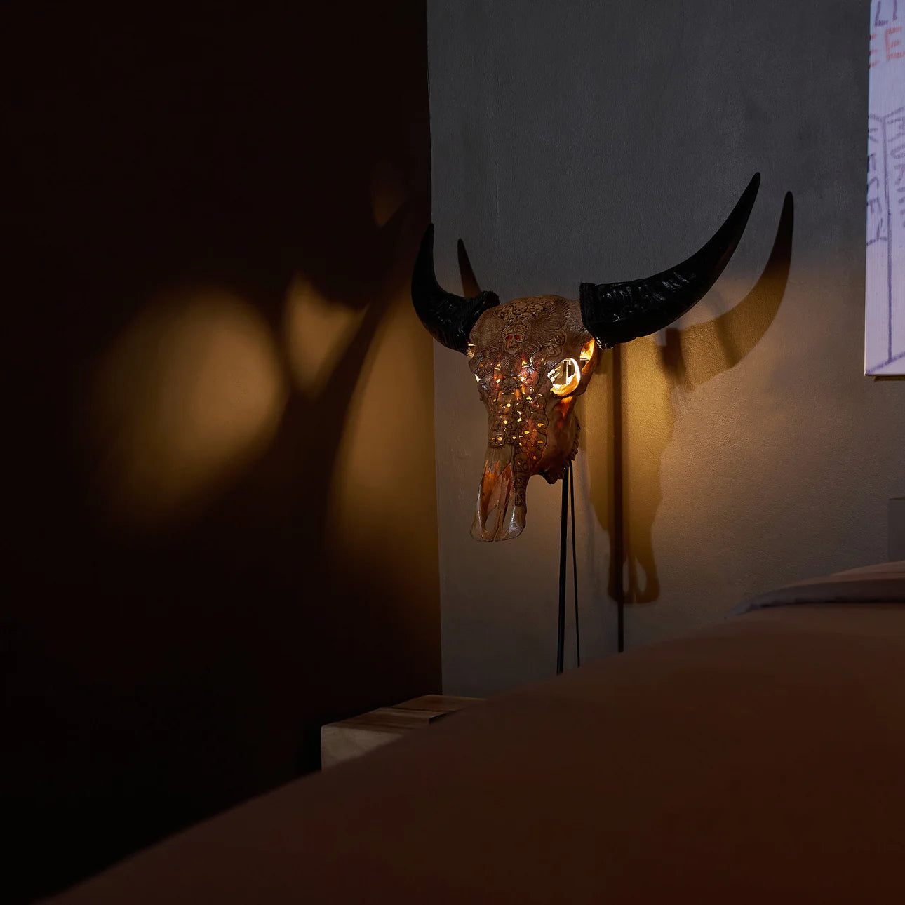 Raw Buffalo Skull