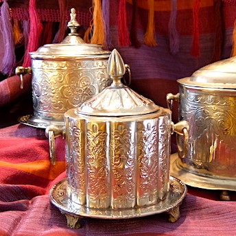 Moroccan Tea Caddy/Sugar Bowl