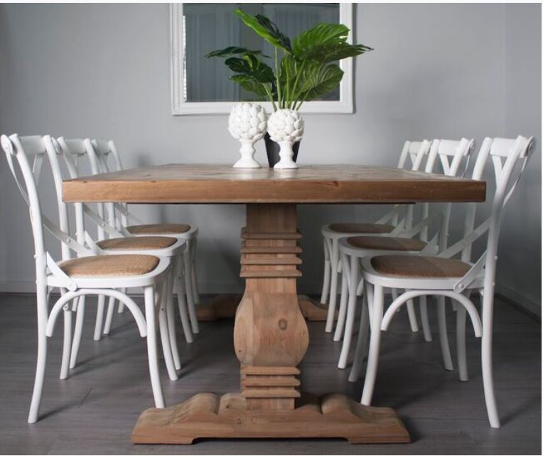 Parquet Dining Table