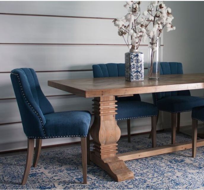 Parquet Dining Table