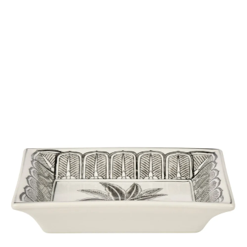 Plantation Trinket Plate in Black