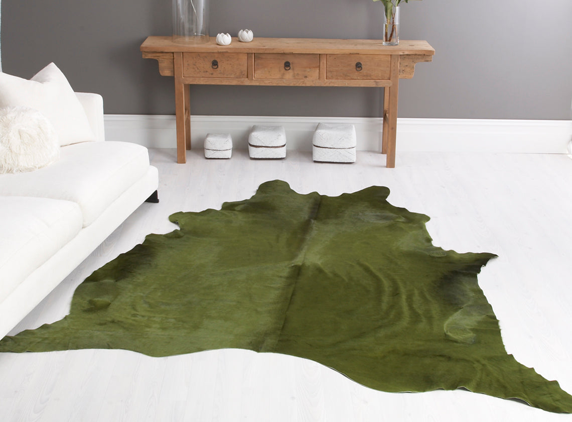 Palm Cow Hide Rug