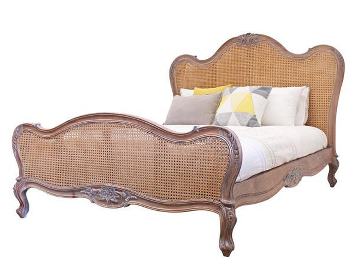 Parisian Bed in Weathered Oak
