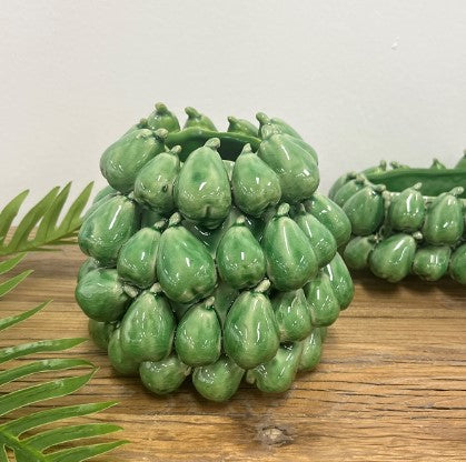 Small Mode Pear Vase in Green