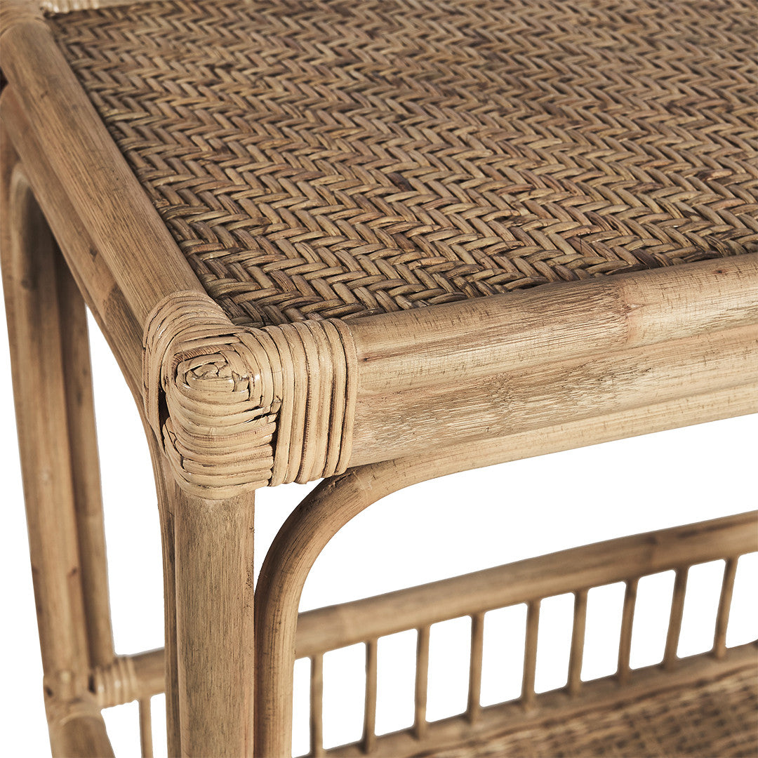 Peninsula Hall Table in Natural