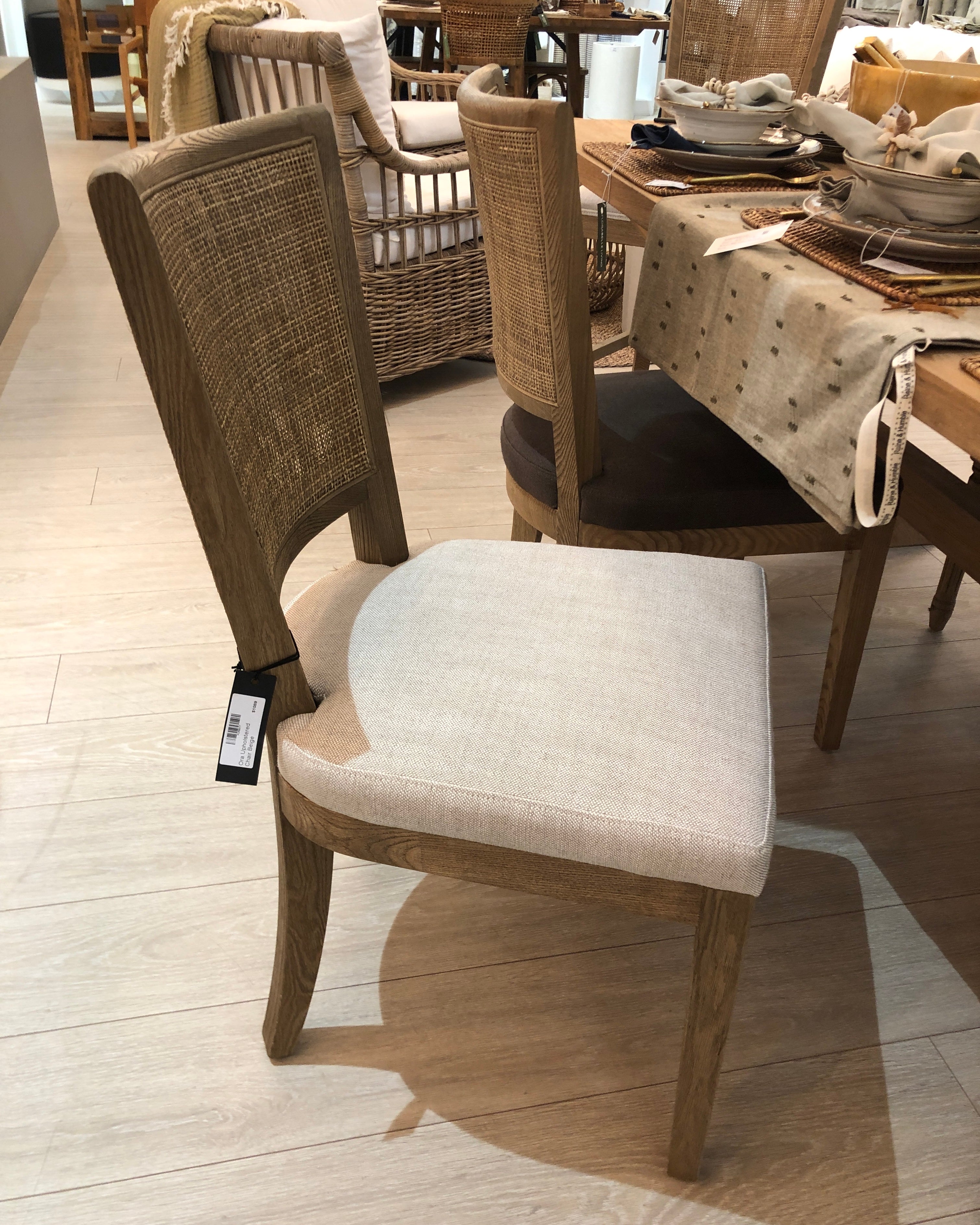 Louisana Oak Chair in Natural