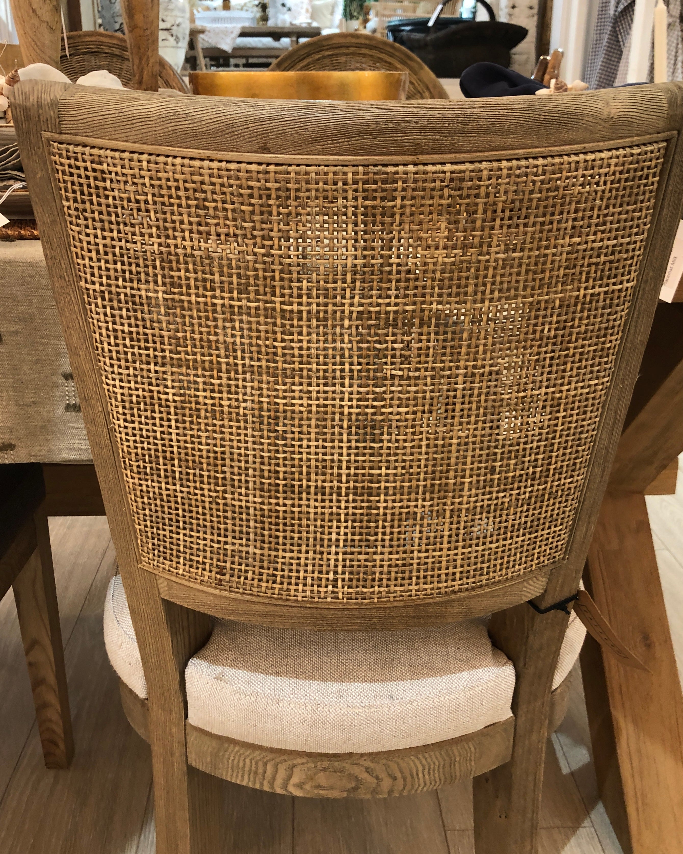 Louisana Oak Chair in Natural