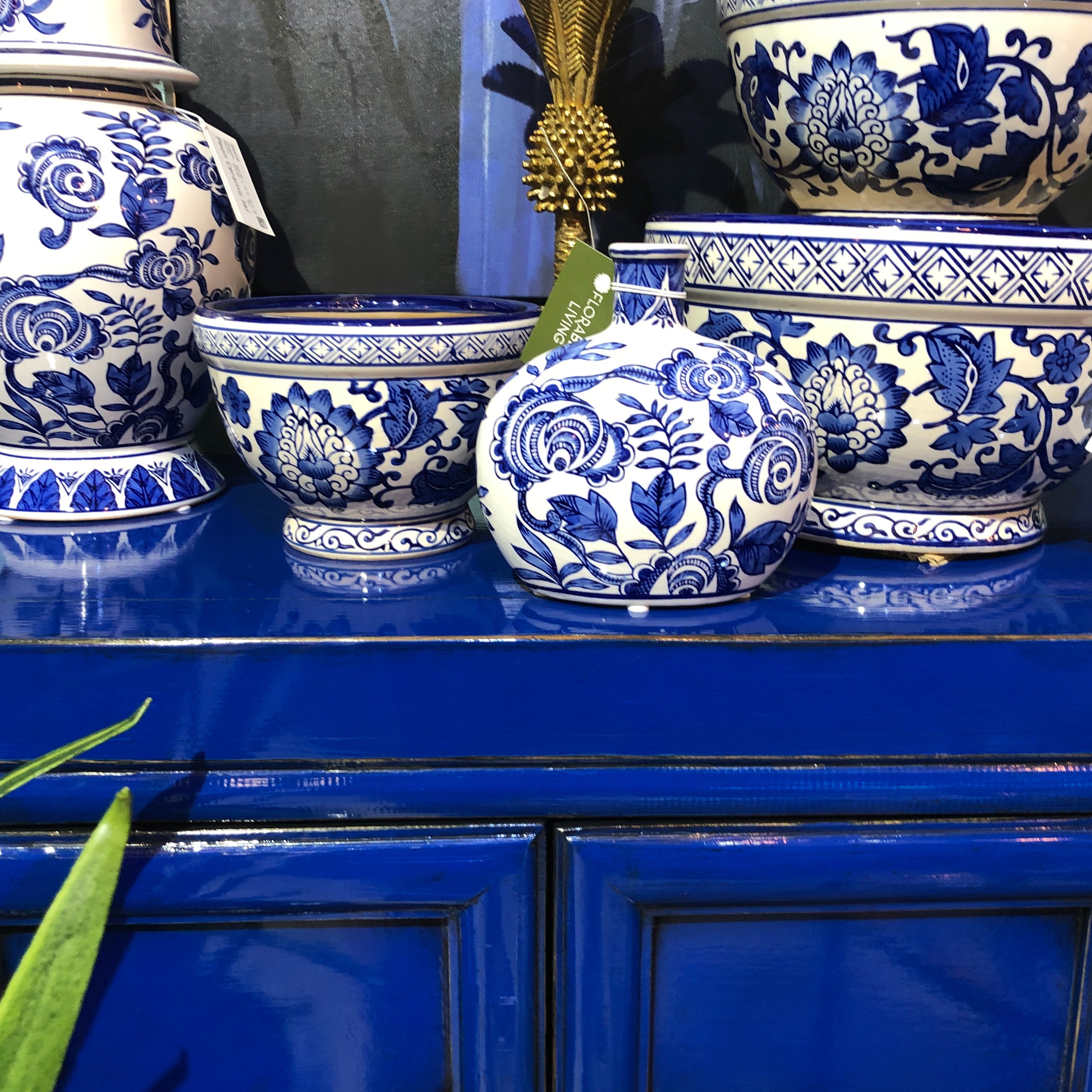 Lembosa Cabinet in Cobalt Blue