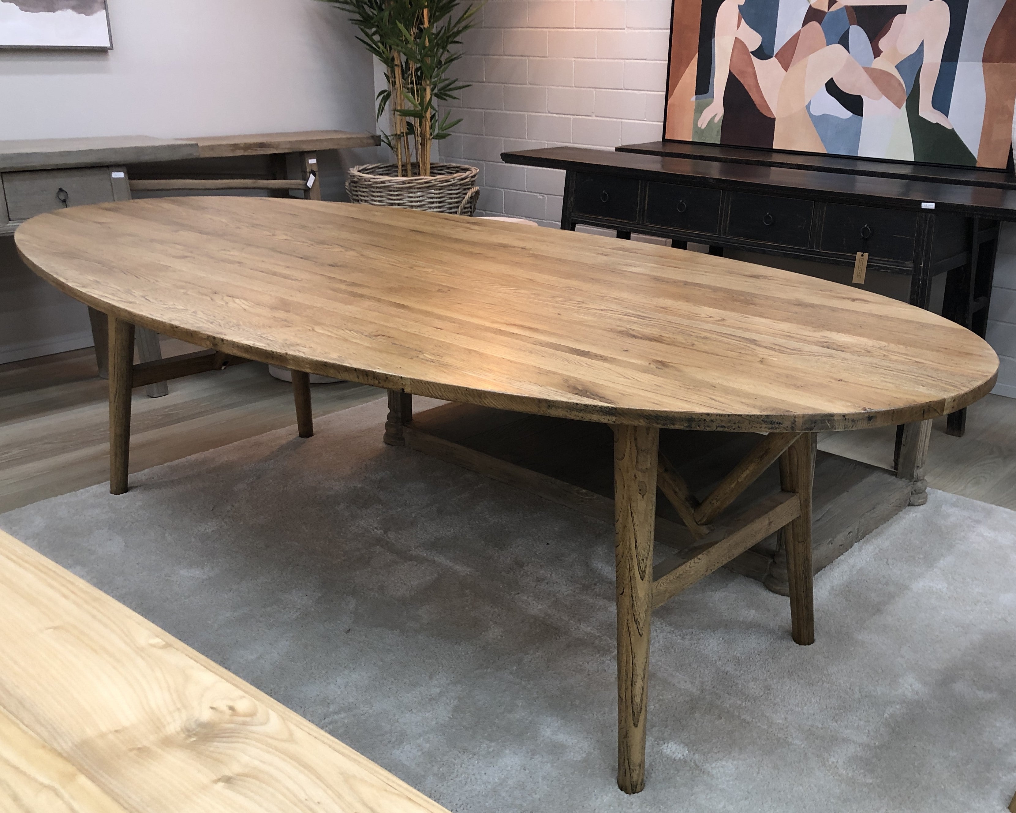 Jericoh Oval Dining Table