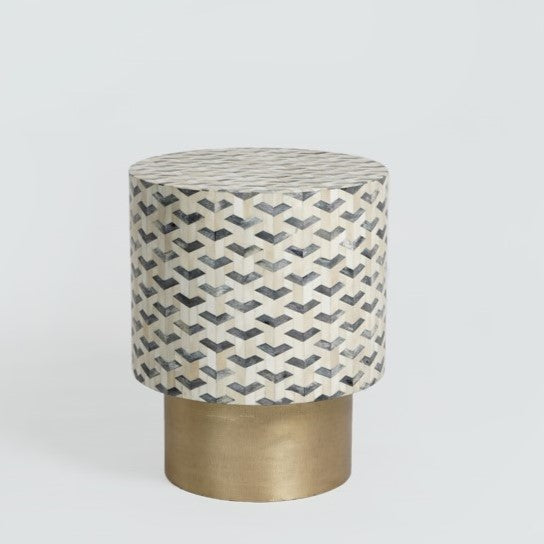 Marble Base Side Table Set of 2