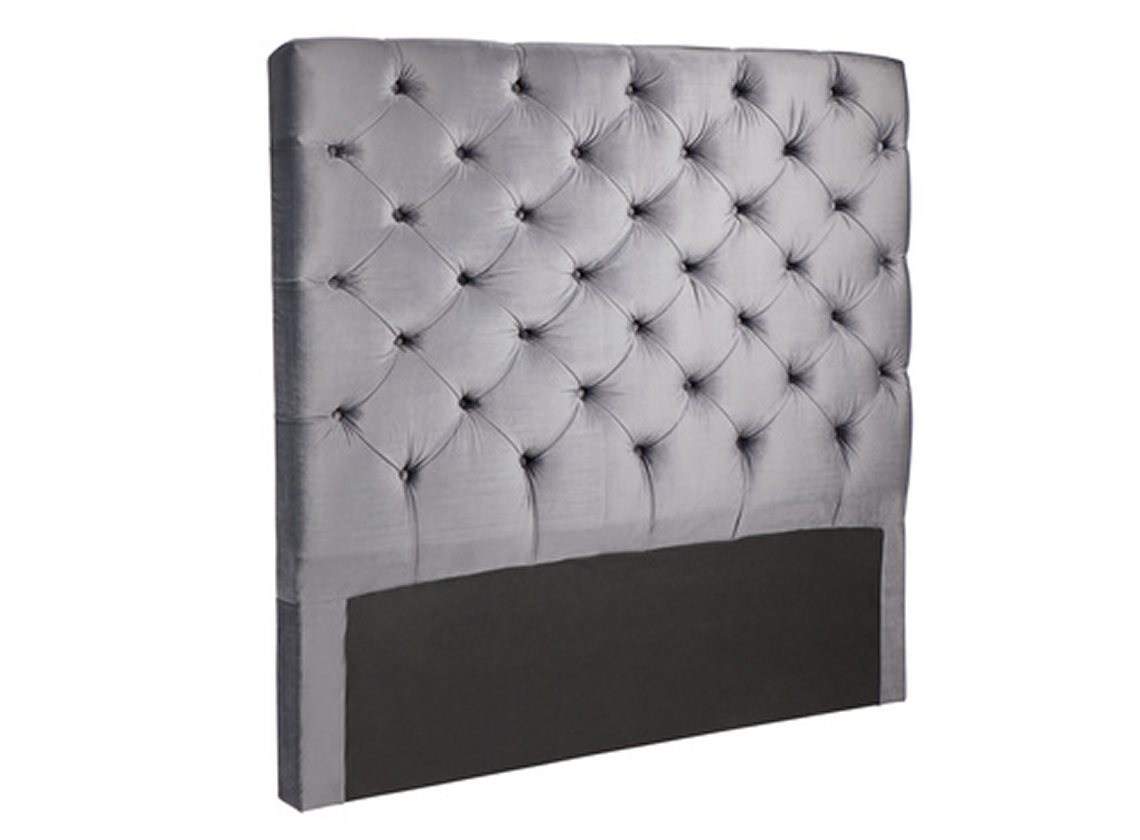Pippa Headboard Queen in Charcoal