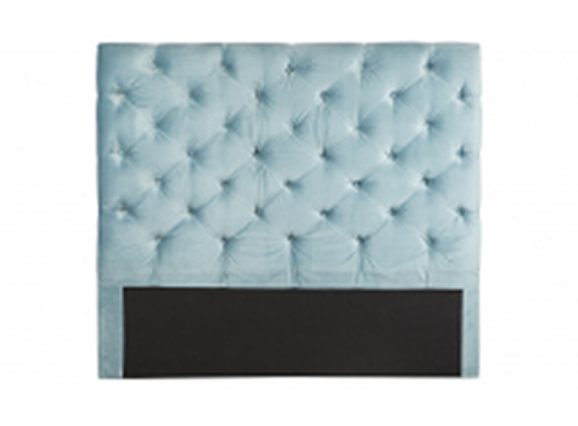 Pippa Headboard Queen in Duck Egg Blue