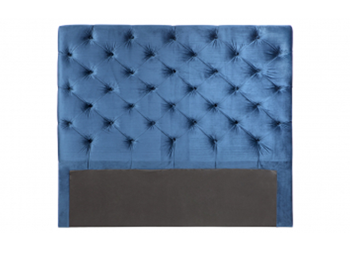 Pippa Headboard Queen in Navy