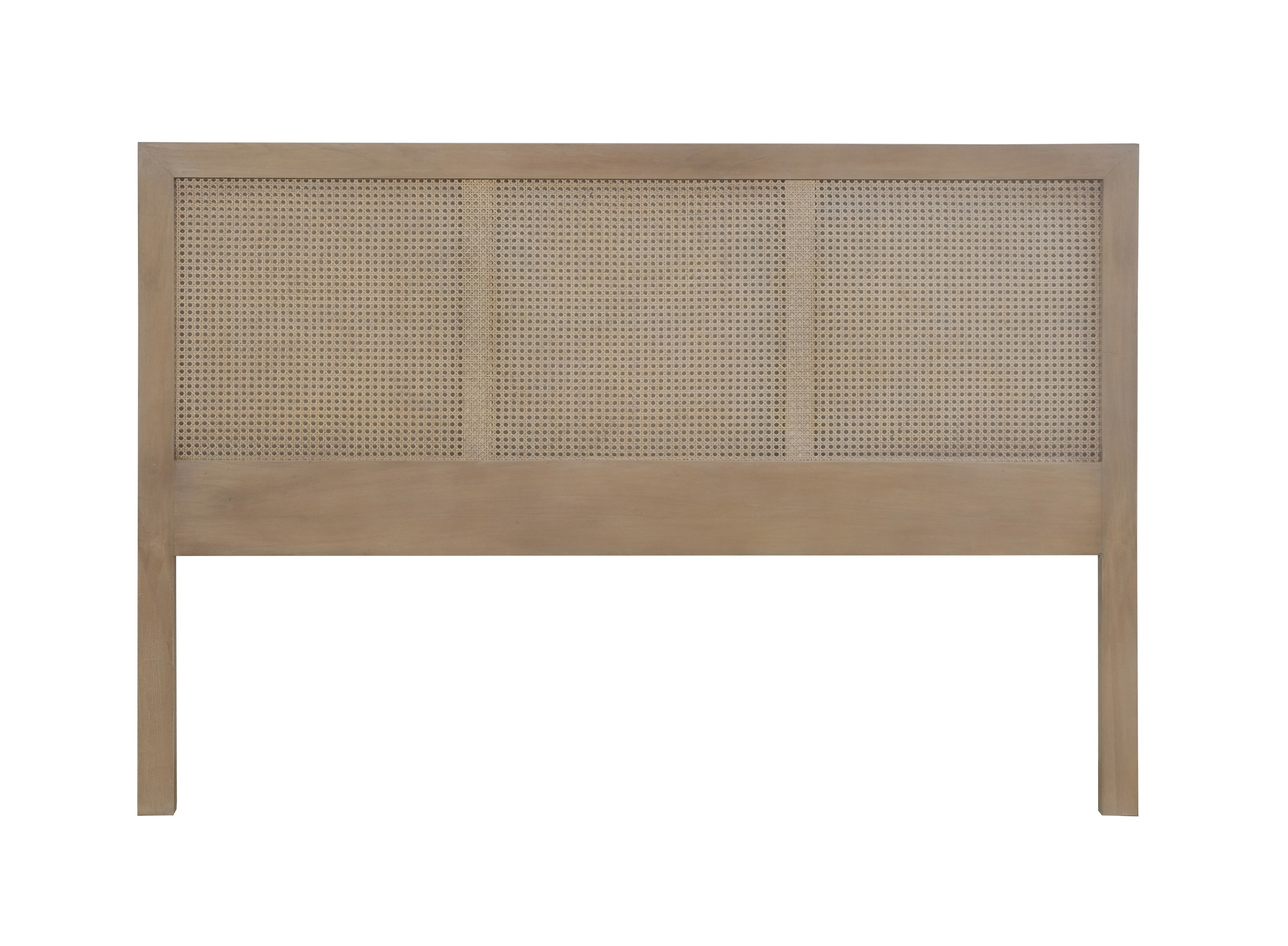 Aranga Timber & Rattan Headboard