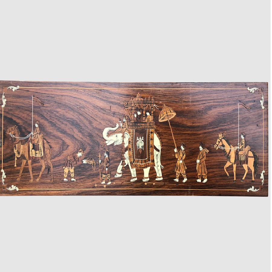 Raj Timber & Bone Inlay Panel