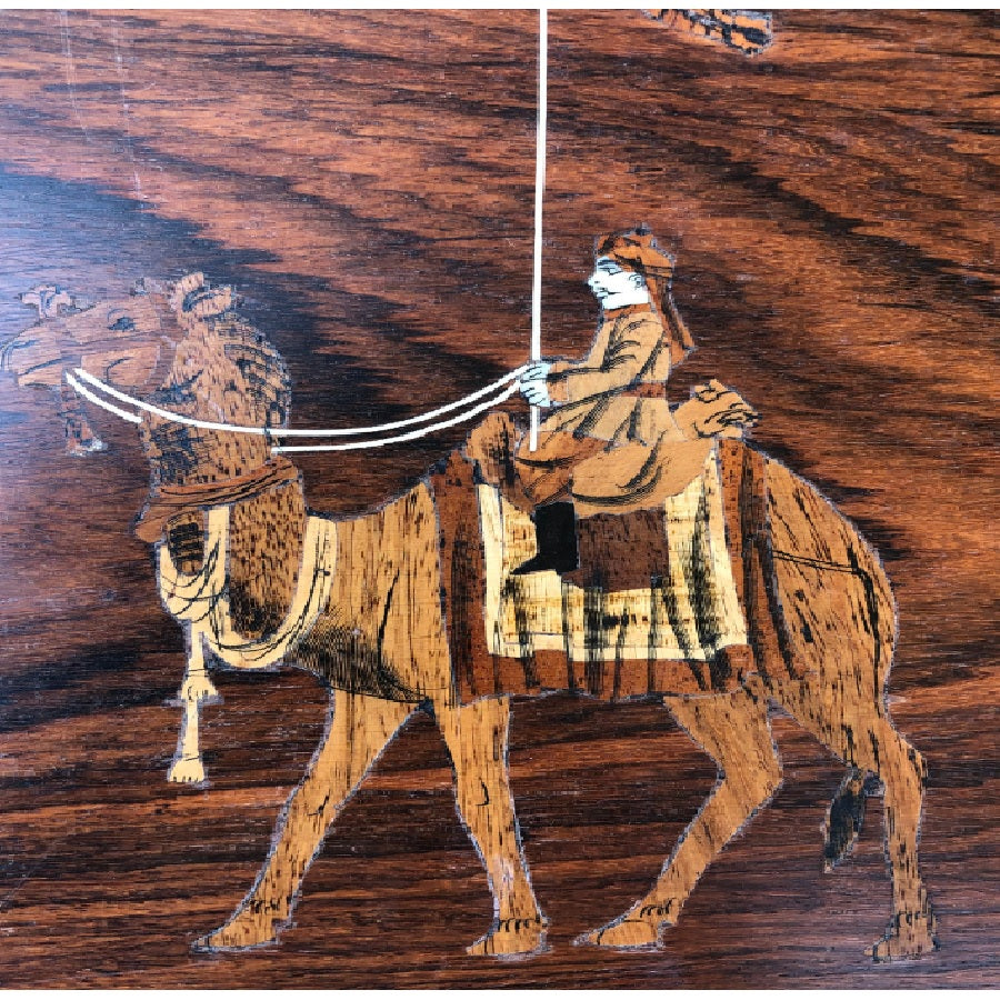 Raj Timber & Bone Inlay Panel