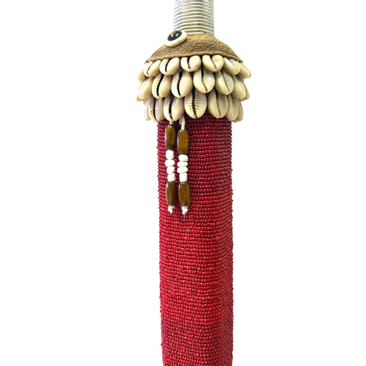 Ndamji Thin Tall Doll in Red