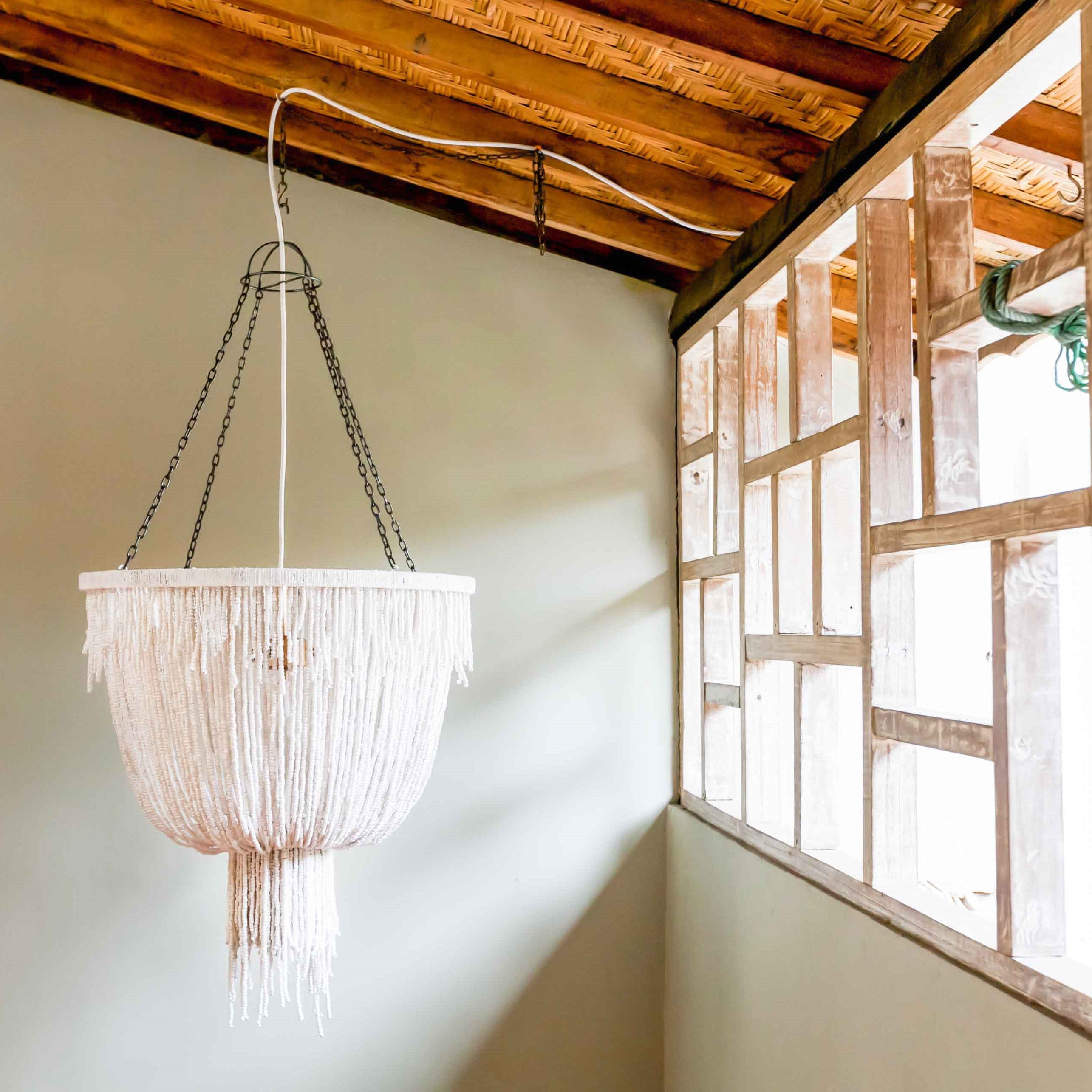 Mauritius Chandelier In Off White