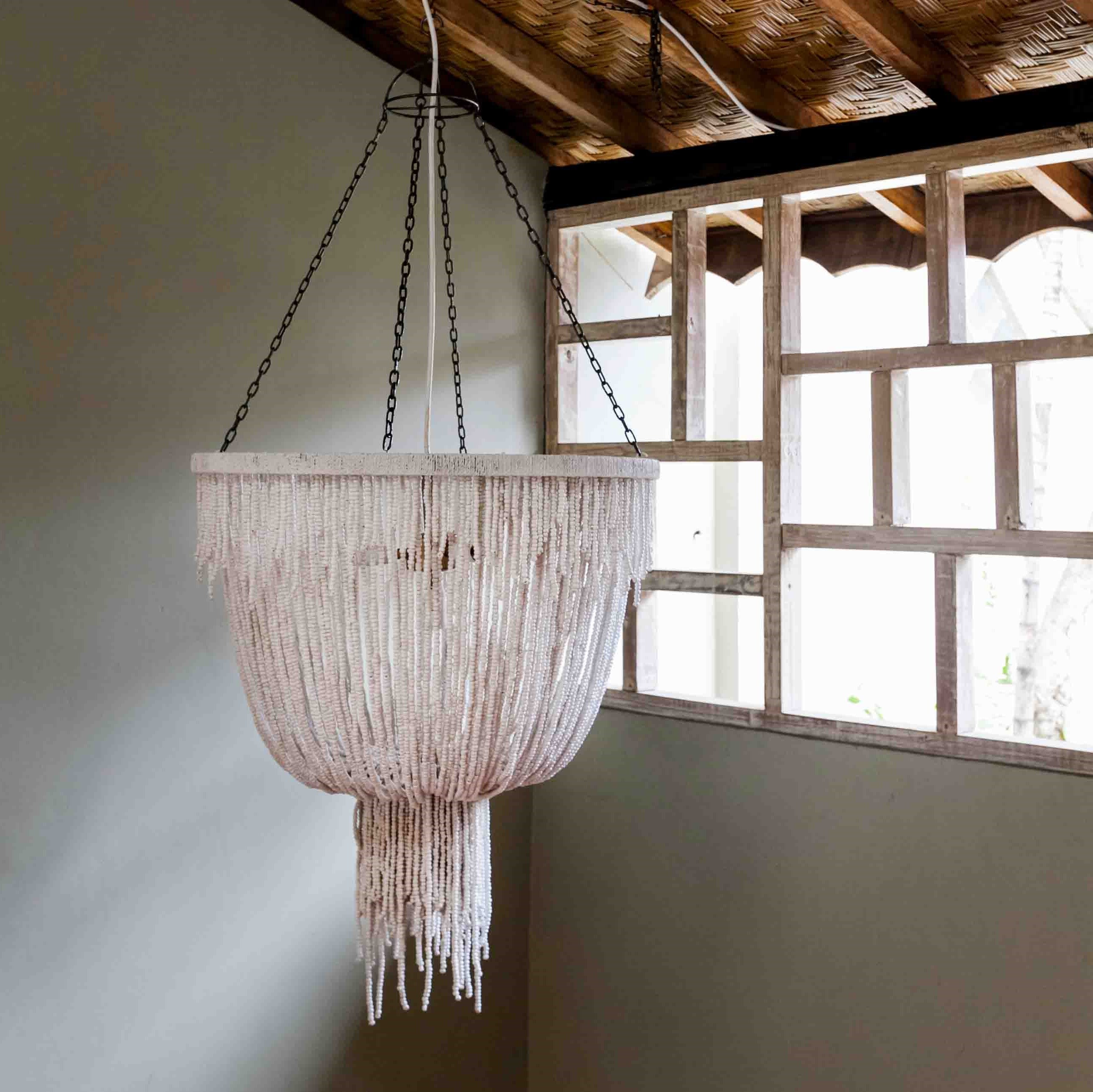 Mauritius Chandelier In Off White