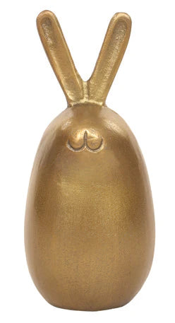 Rabbit in Antique Gold Patina