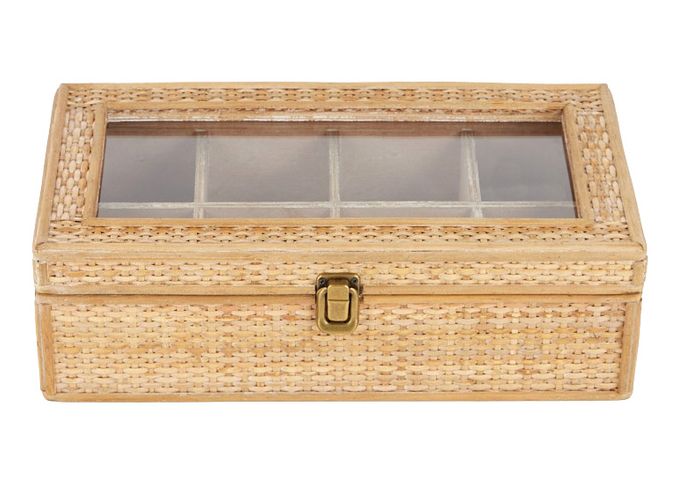 Rayna Rattan Jewellery Box
