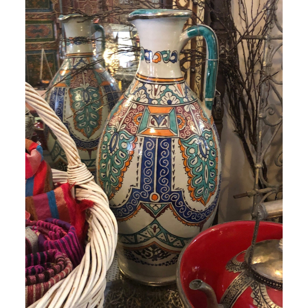 Moorish Fez Jug/Vase