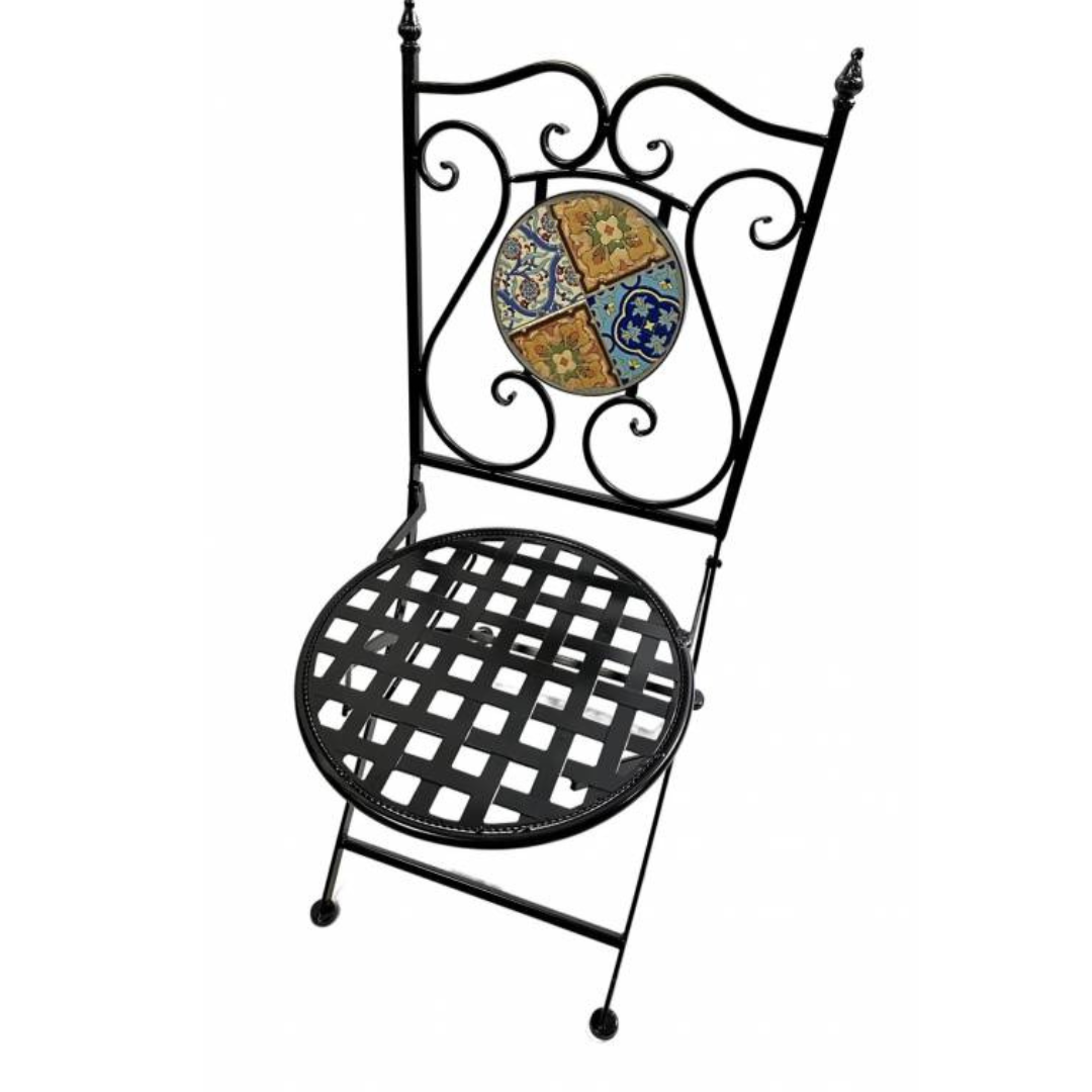 Mira Mosaic Table & 2 Chair Setting