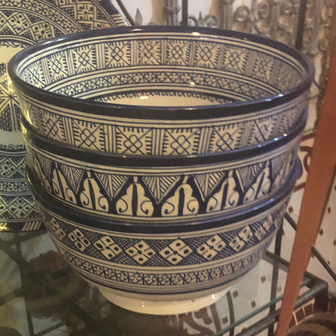 Fez Bowl in Blue
