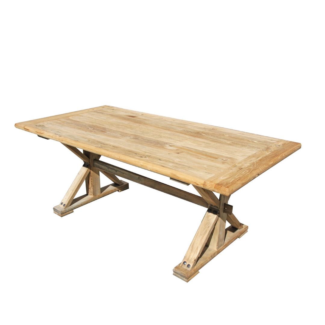 Gironde Reclaimed Elm Dining Table - Large
