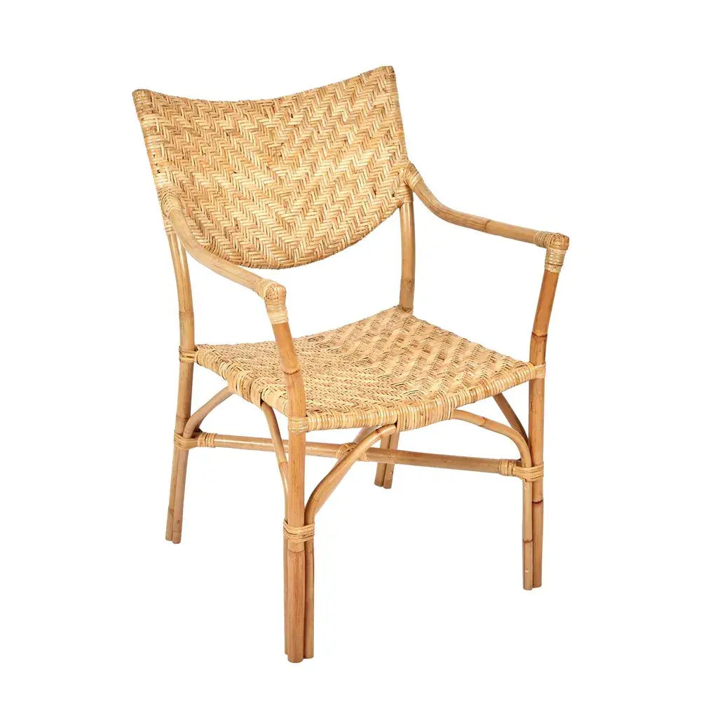 Riviera Rattan Armchair in Natural