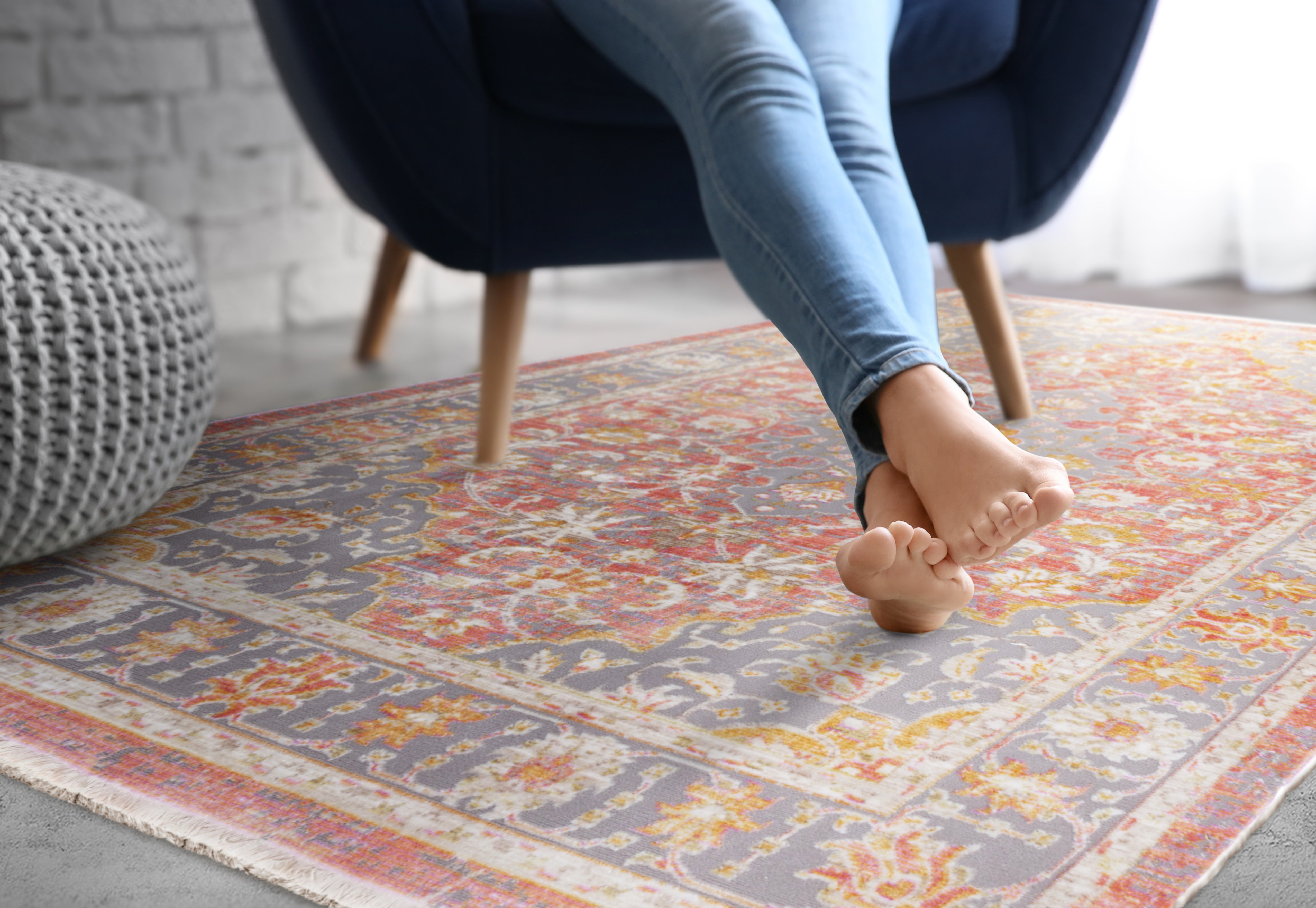 Roha Pink Indoor Rug