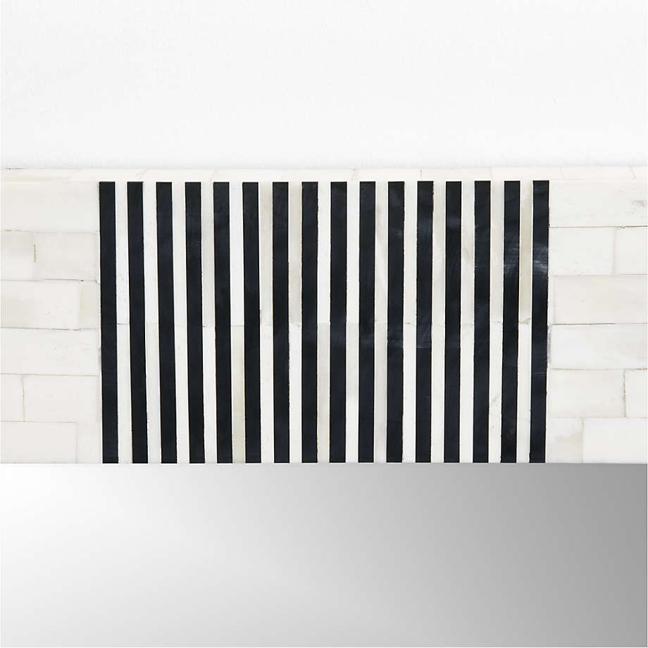 Roma Bone Round Wall Mirror