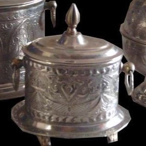 Moroccan Tea Caddy/Sugar Bowl