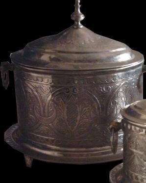 Moroccan Tea Caddy/Sugar Bowl