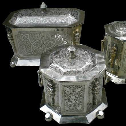 Moroccan Tea Caddy/Sugar Bowl