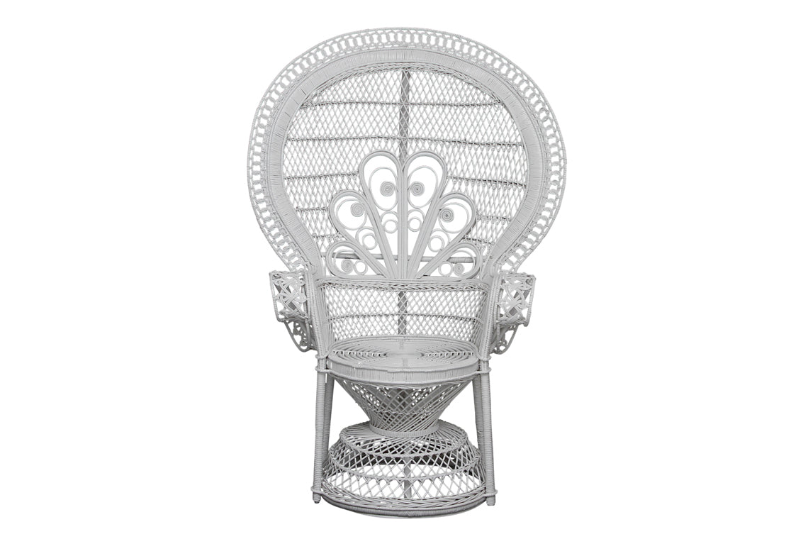 Peacock Chair in Rattan