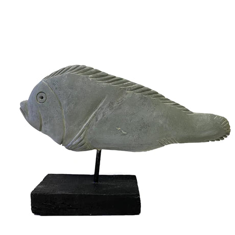 Swazi Carved Fish in Natural