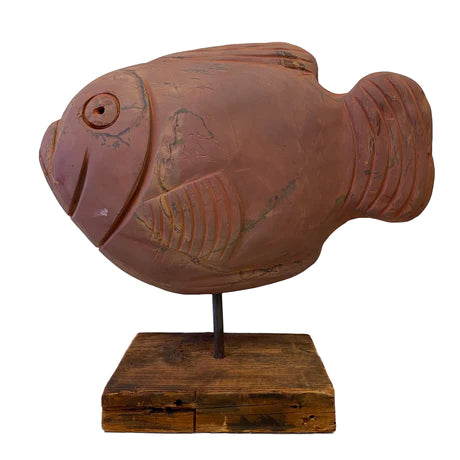 Swazi Carved Fish in Natural