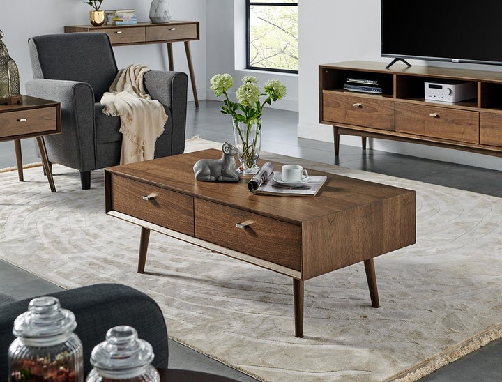 Saki Two Drawer Coffee Table - Clearance
