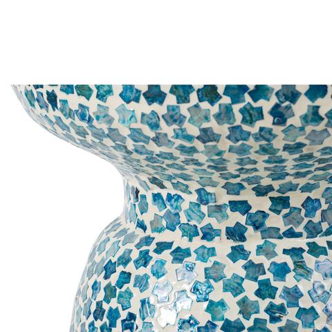 Santorini Shell Stool Side Table