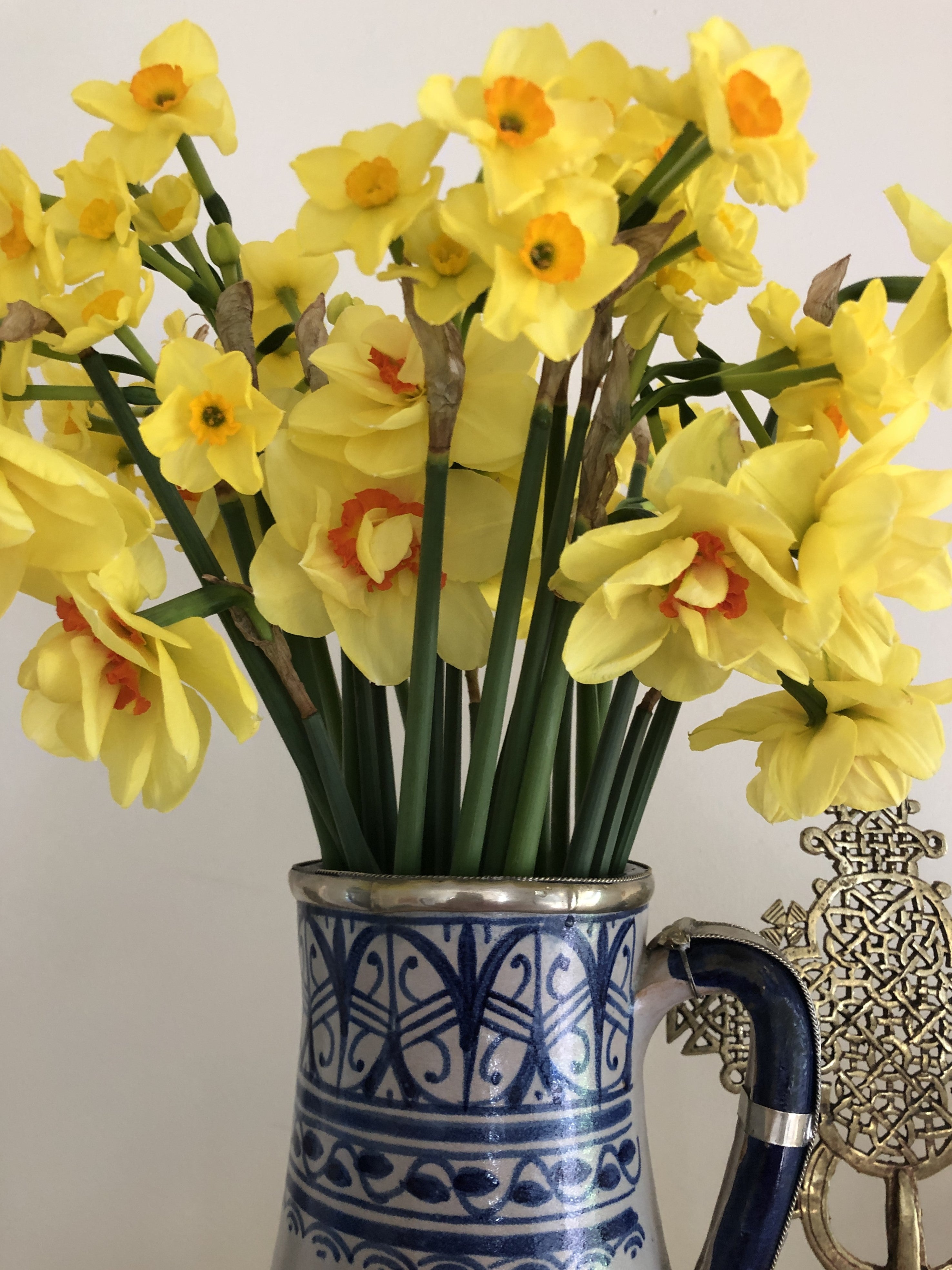 Moorish Fez Jug in Blue
