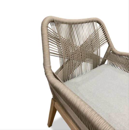 String Weave & Oak Dining Chair