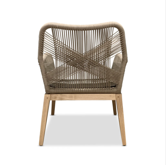 String Weave & Oak Dining Chair