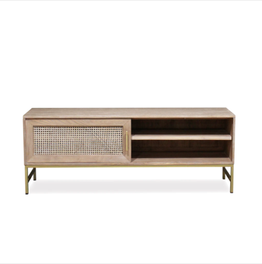 Aranga Timber & Rattan TV Unit