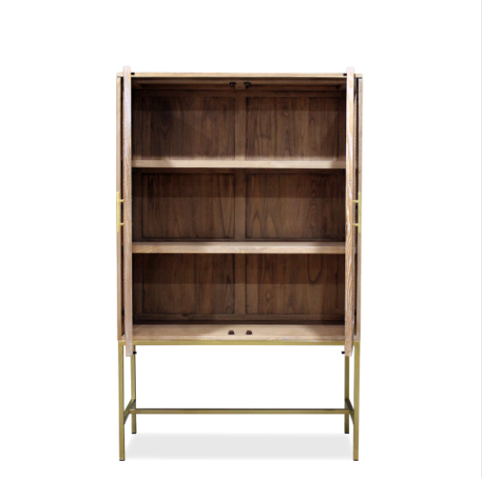 Aranga Timber & Rattan Cabinet