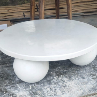 Grecian Concrete Coffee Table