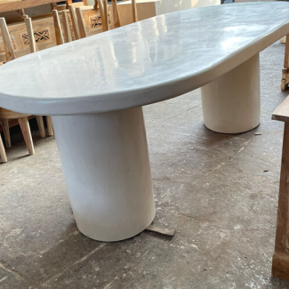 Grecian Concrete Dining Table