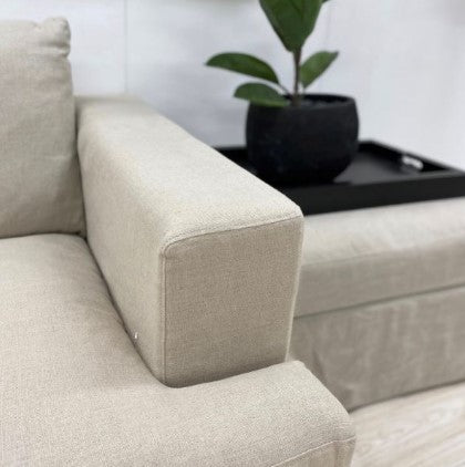 Newport Chaise Sofa Slip Cover Only