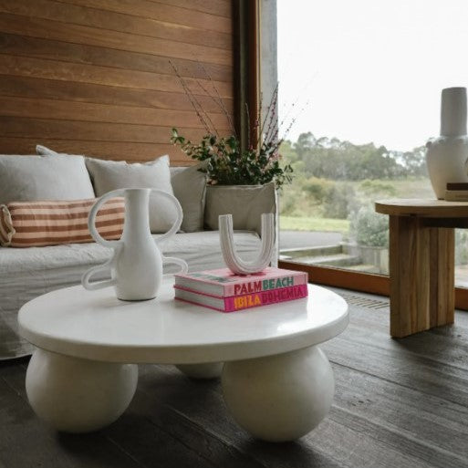 Grecian Concrete Coffee Table